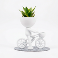 Cyclist Planter