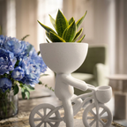 Cyclist Planter