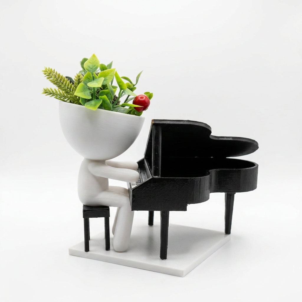 Pianist planter